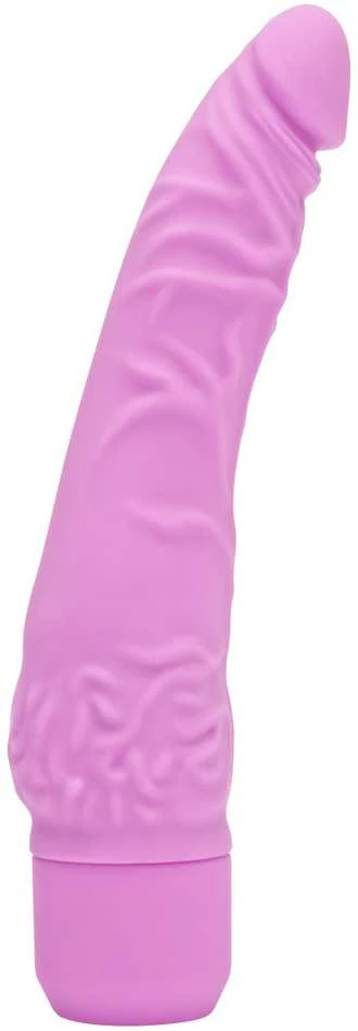 Get Real TOYJOY Realistiškas lenktas penio vibratorius, 7 režimai, 21 cm