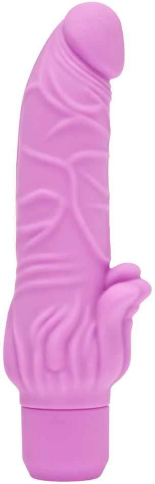 Get Real TOYJOY Realistiškas vibratorius, stimuliuojantis 22 cm išsikišimus