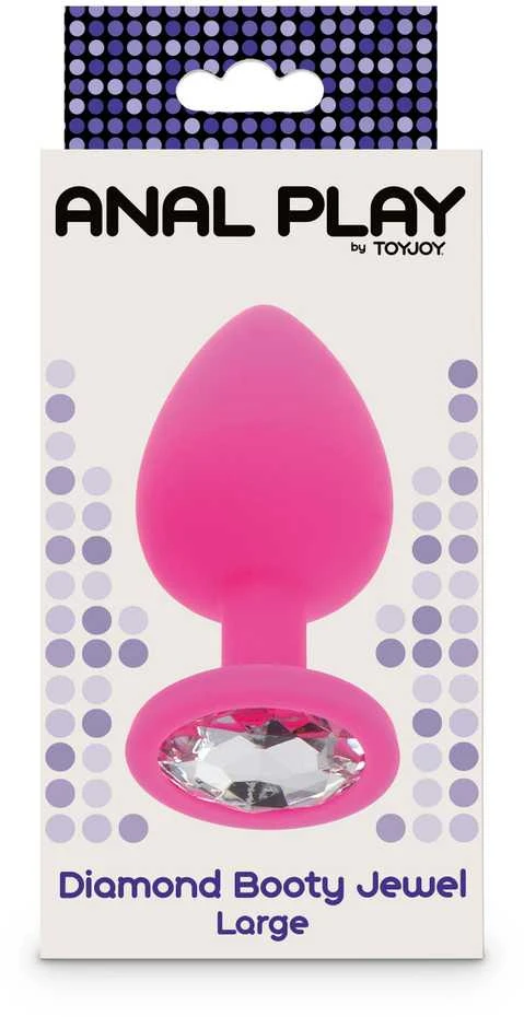 Analinis kamštis Toyjoy su kristalu