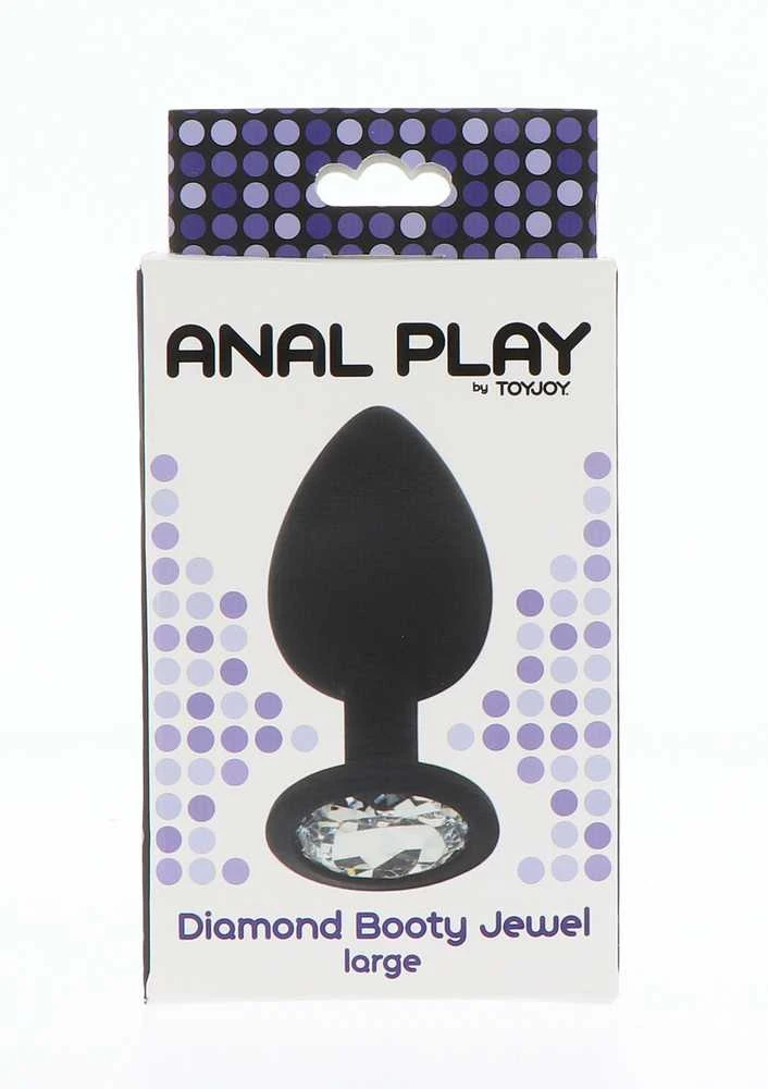 Analinis kamštis su kristalu Toyjoy large