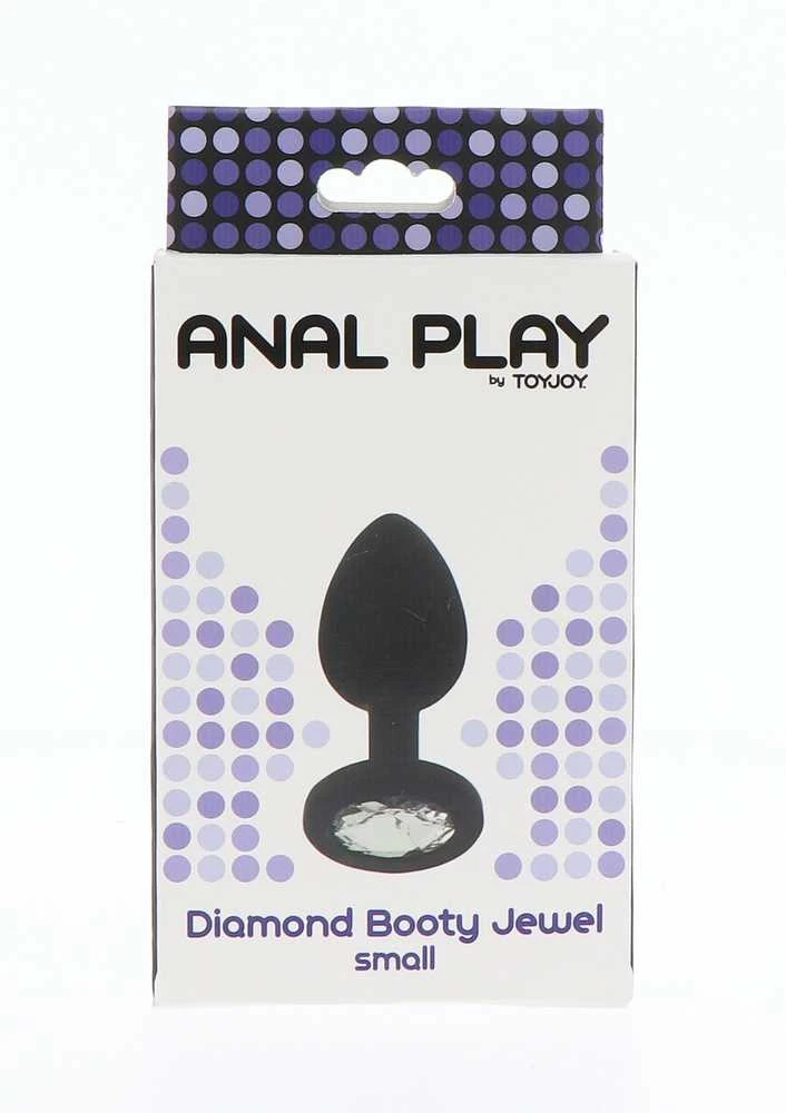 Toyjoy analinis kamštis su kristalu pakuotėje