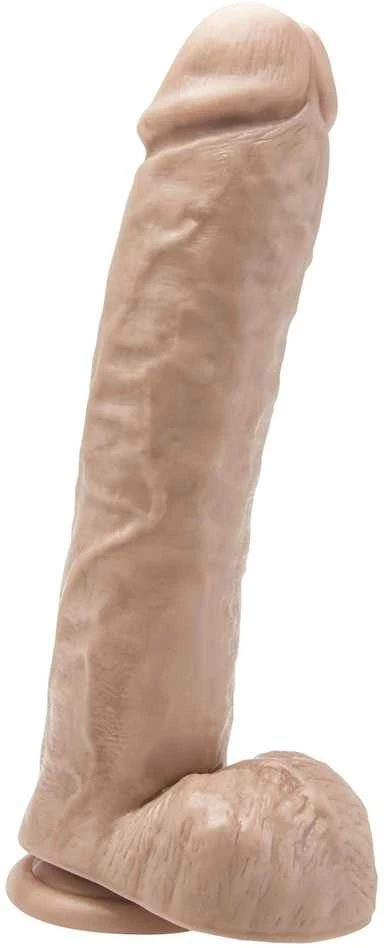 Get Real TOYJOY Dildo ant siurbtuko, didelis tikroviškas penis, 28 cm