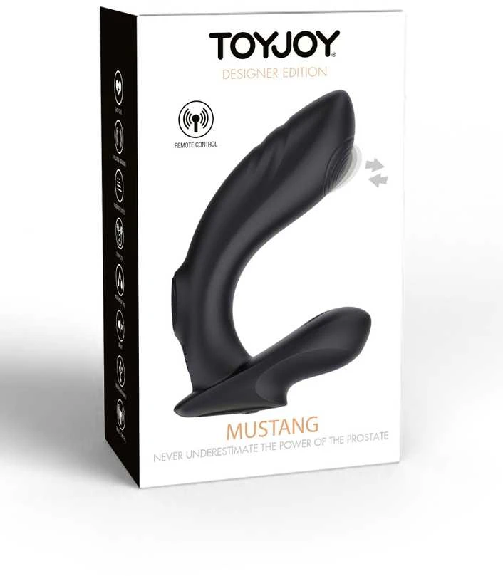 Toyjoy Mustang prostatos stimuliatorius pakuotėje