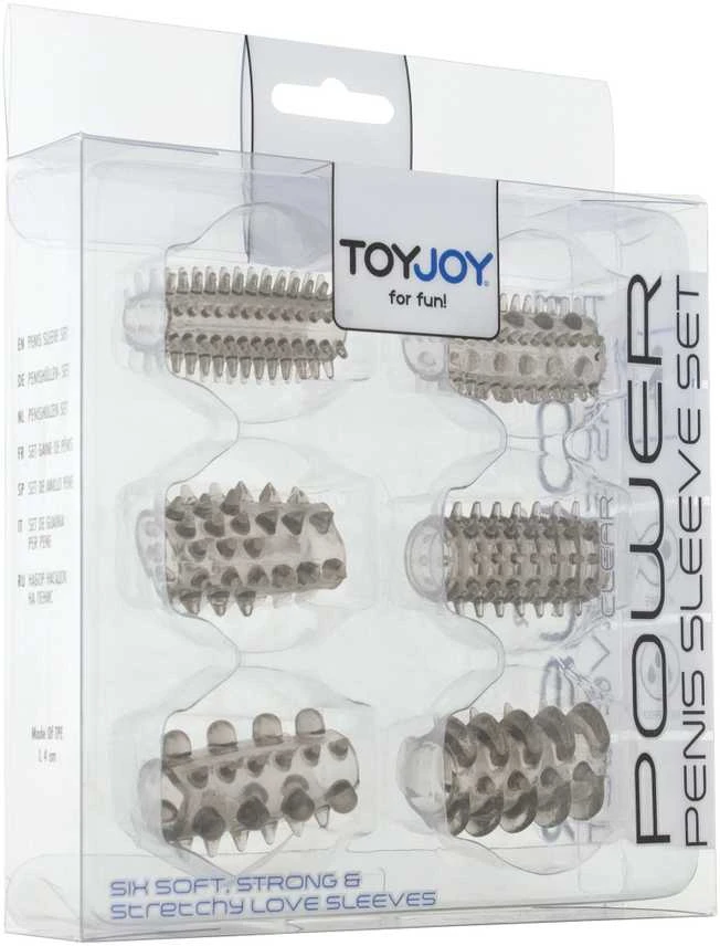 TOYJOY Rinkinys varpą stimuliuojantys įklotai x6