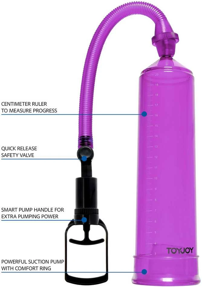TOYJOY Pompka-power pump violetinė