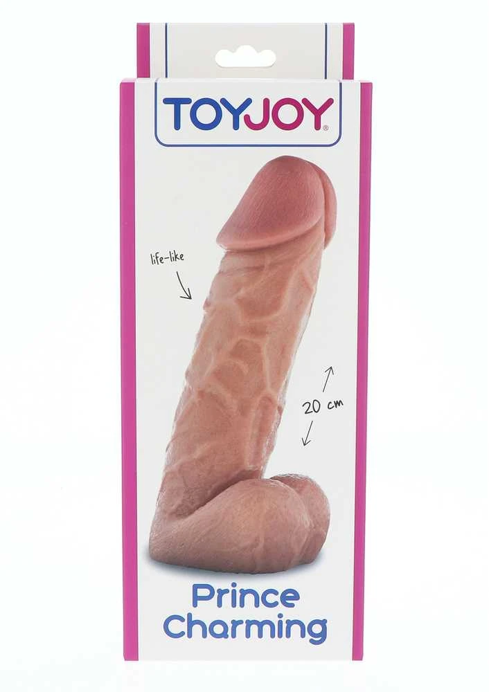 TOYJOY Didelis vielinis tikroviškas penis su sėklidėmis 20 cm