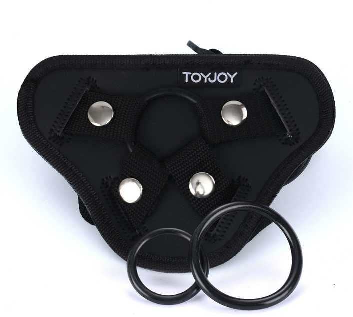 Get Real Strap-On Harness Juodas