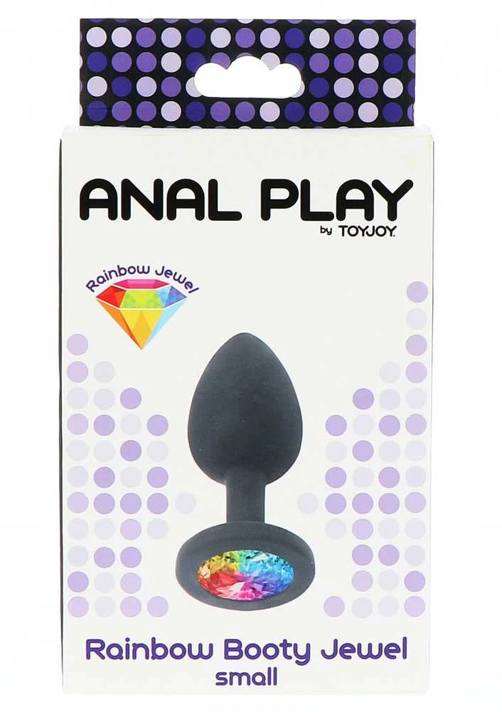 TOYJOY Rainbow Booty Jewel Small Juodas