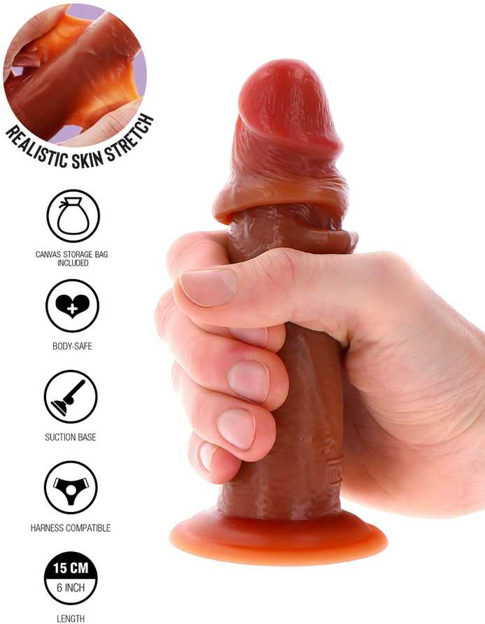 Toyjoy Silikoninis apyvarpės dantis 15 cm _