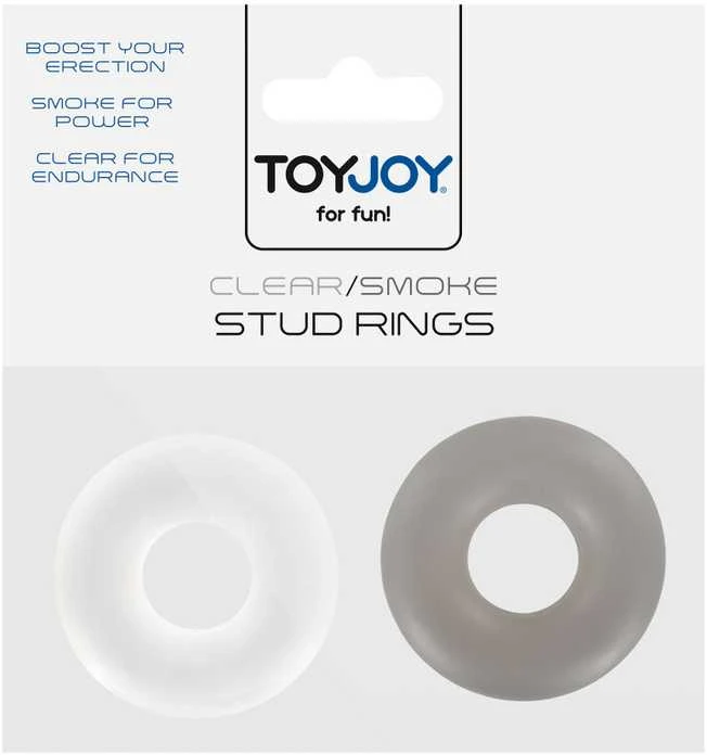 TOYJOY 2 erekcijos žiedai varpai, sėklidėms, silikonas