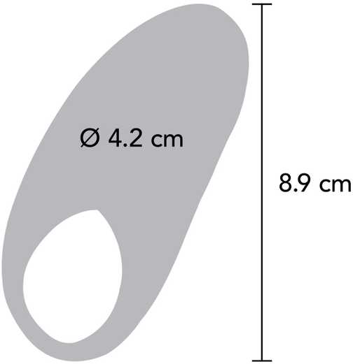 TOYJOY Tease & Arouse C-Ring Violetinė