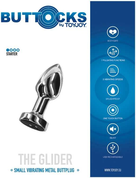 Toyjoy Sklandytuvo vibruojantis kištukas S _