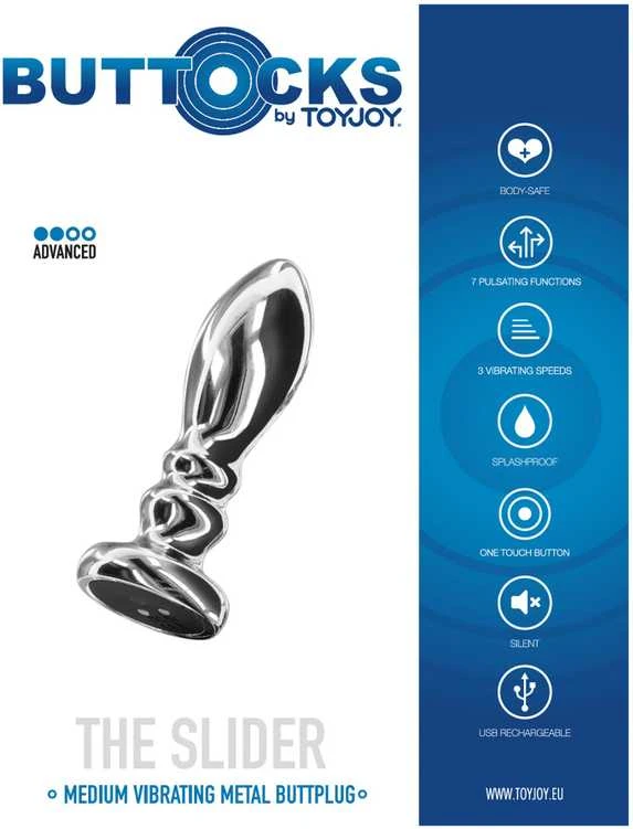 Toyjoy Slankiklio vibruojantis kištukas M _