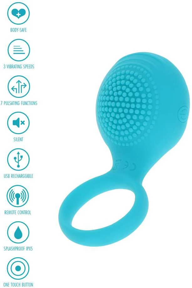 TOYJOY Tickle C-Ring Mėlyna