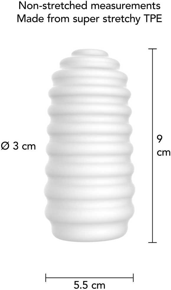 Toyjoy Vidutiniai masturbatoriaus šonkauliai _