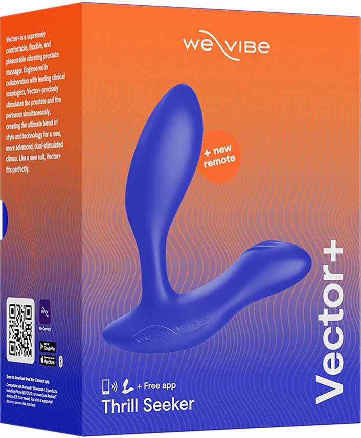 WE-VIBE Mėlyna Vector+ Royal Mėlyna