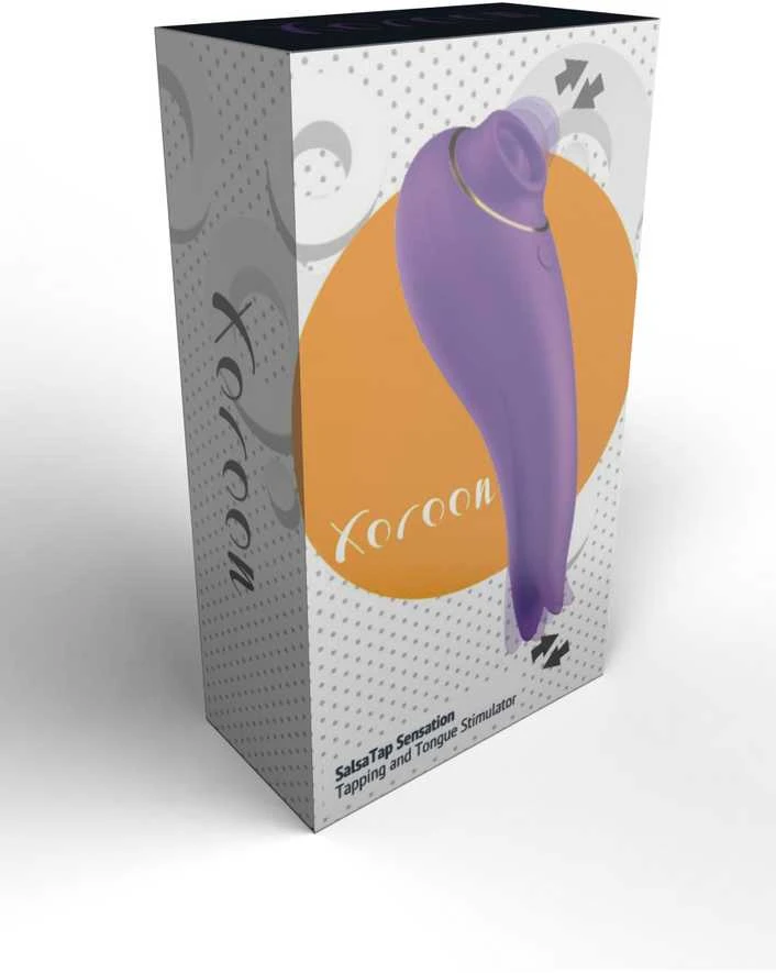 Xocoon SalsaTap Sensation Stimulator Violetinė