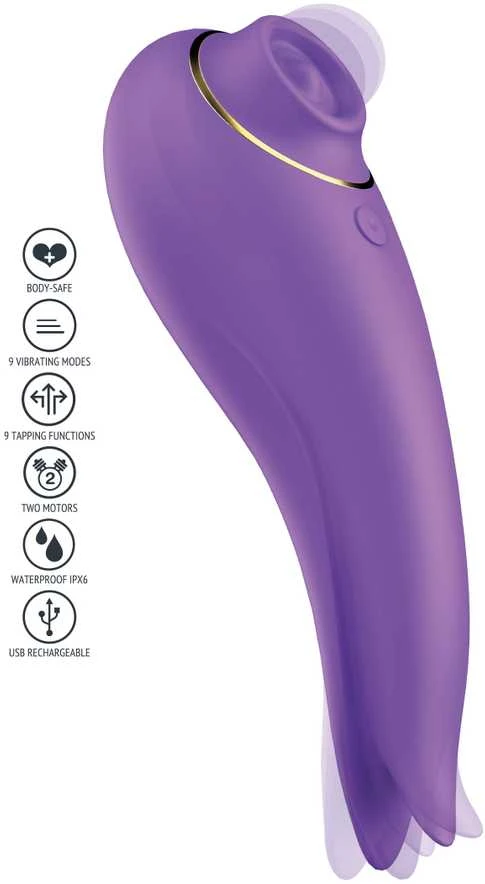Xocoon SalsaTap Sensation Stimulator Violetinė
