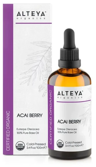 Ekologiškas aliejinės kopūstpalmės (acai) uogų aliejus, 50 ml