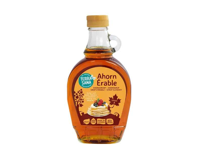 Ekologiškas klevų sirupas, be glitimo, 250 ml