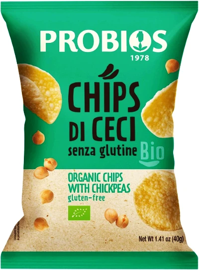 Ekologiški avinžirnių traškučiai, 40 g