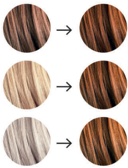 Ekologiški plaukų dažai Natural Copper