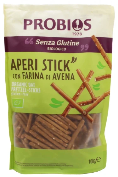 Ekologiškos avižinės lazdelės, 100 g