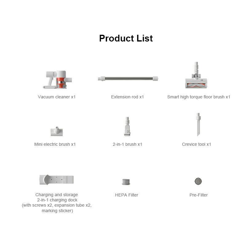 Belaidis dulkių siurblys Xiaomi Mi Vacuum Cleaner G9 MJSCXCQ1T 2021 |  Varle.lt