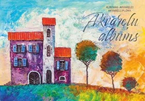Smlt Piešimo albumas akvarelei ABC JUMS
