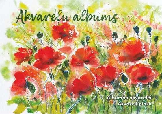 Smlt Piešimo albumas akvarelei ABC JUMS