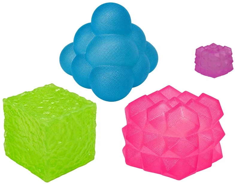 Hipo Antistresinis žaislas SQUISH & SQUEEZE SUGAR, 55x55x55mm, įvairių sp.