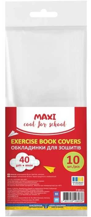 Aplankalai sąsiuviniams, Maxi, B5, 40mkr, 10vnt.
