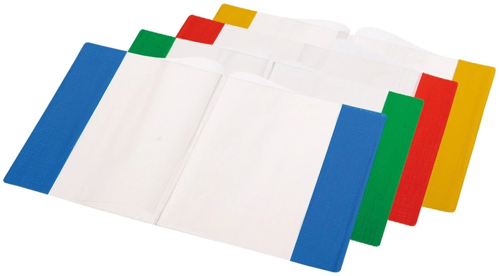 Panta_Plast Panta Plast Aplankalai su spalvotais kraštais A4 10vnt