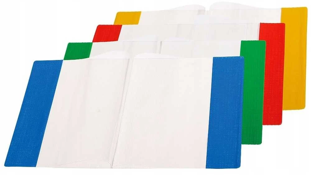 Panta_Plast Panta Plast Aplankalai su spalvotais kraštais A4 10vnt