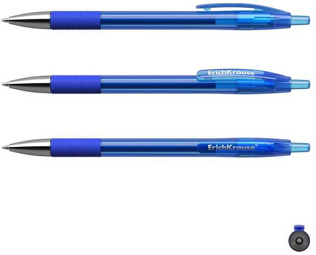 Erichkrause Gelinis rašiklis ERICH KRAUSE R-301, 0.4 mm, mėlynas