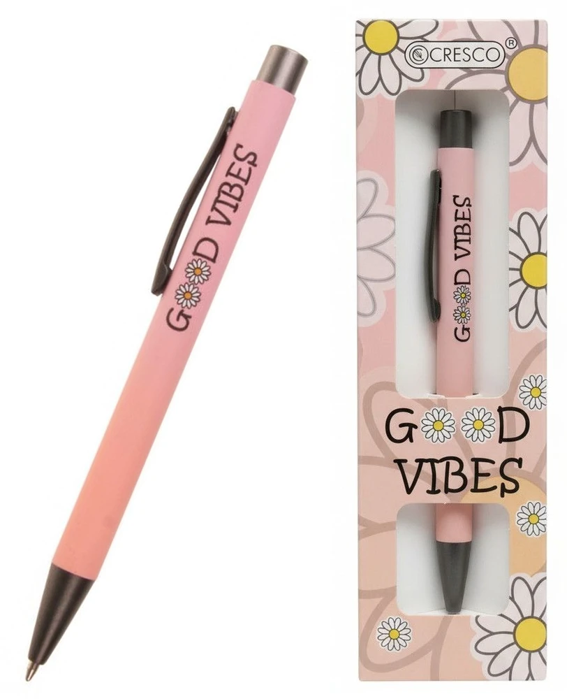 Automatinis tušinukas GOOD VIBES, Cresco, dėžutėje