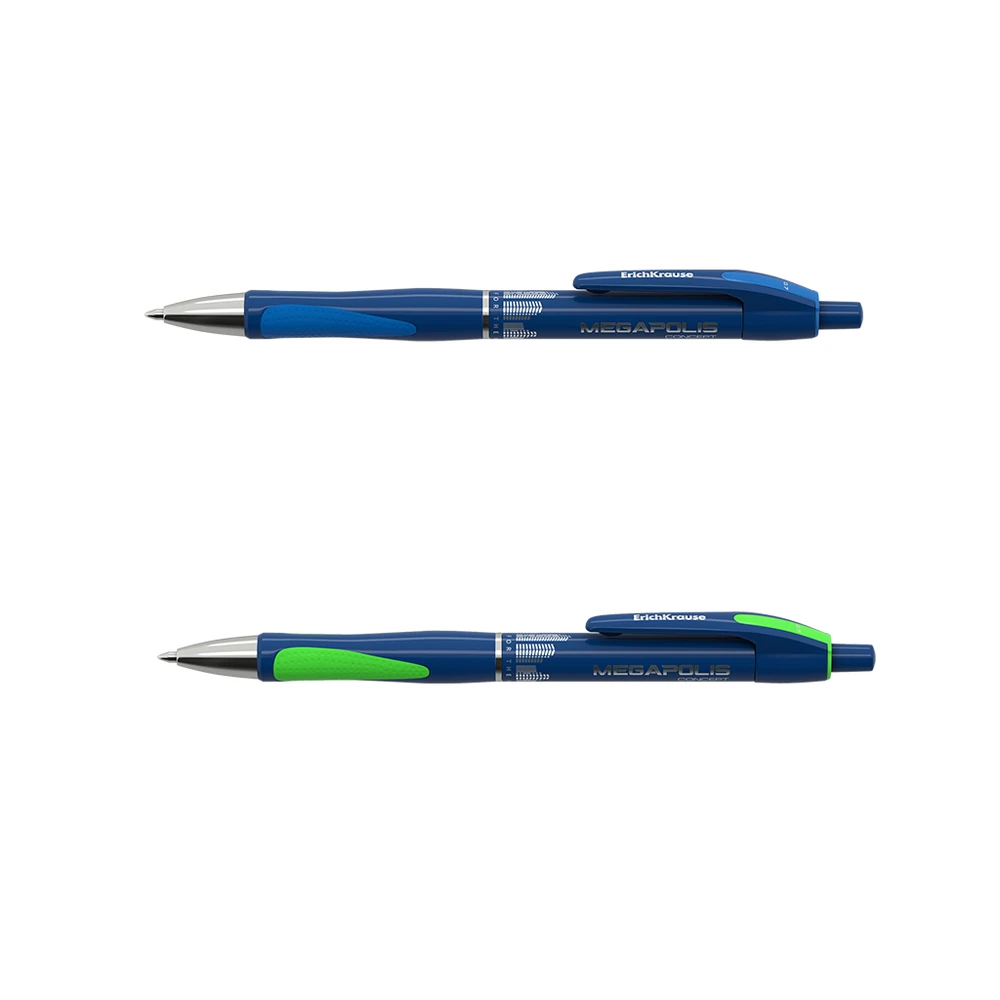 Automatinis tušinukas MEGAPOLIS CONCEPT, ErichKrause, 0.7mm, mėlynos sp.