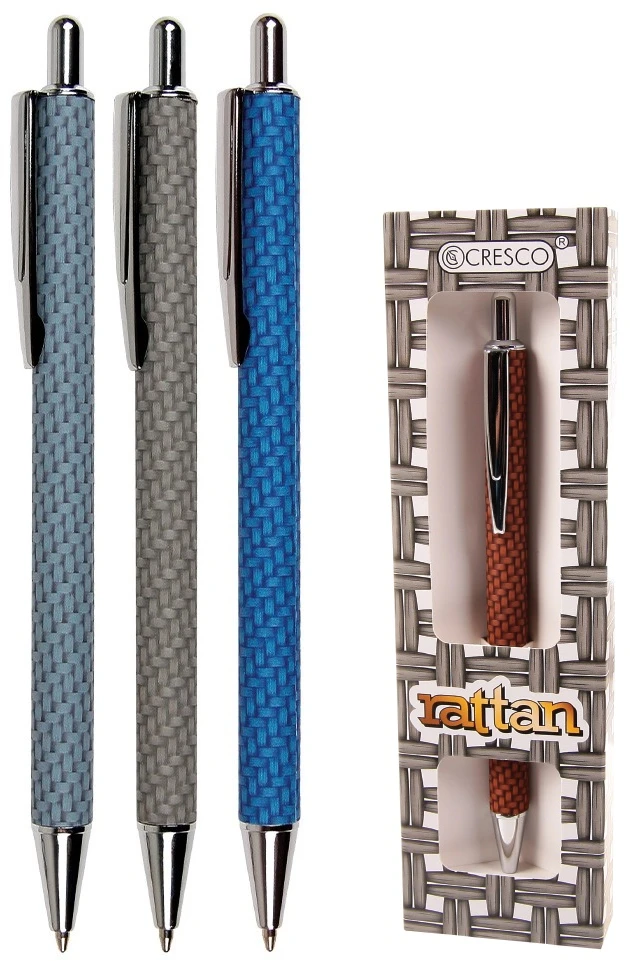 Automatinis tušinukas RATTAN, Cresco, įvairių sp. korpusai, dėžutėje