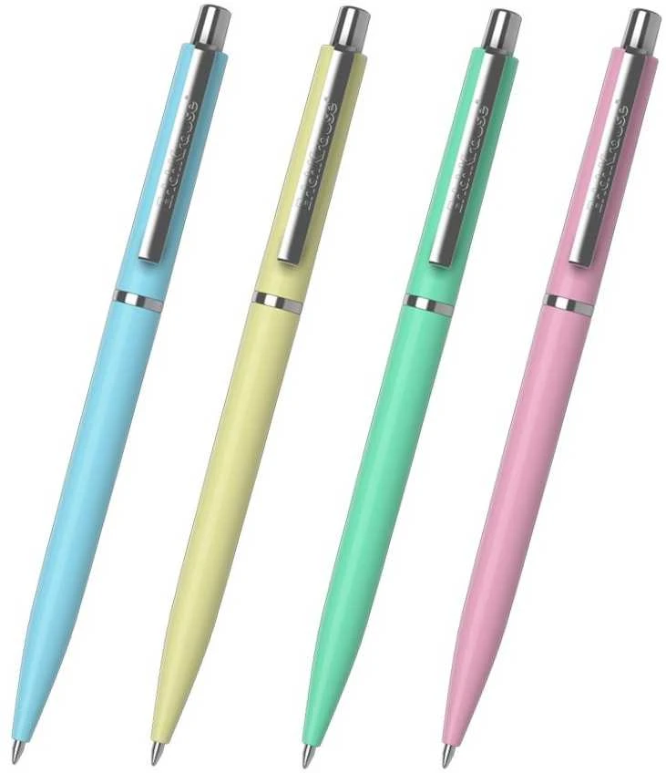 Automatinis tušinukas SMART PASTEL, ErichKrause, 0.7mm, mėlynos sp.