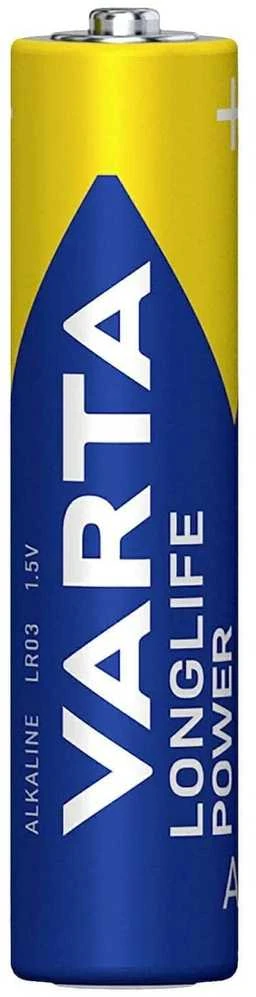 Baterijos VARTA Longlife Power, AAA (LR03), 4 vnt.
