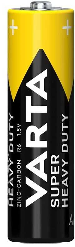 Baterijos VARTA Super Heavy Duty, AA (LR6), 4 vnt.