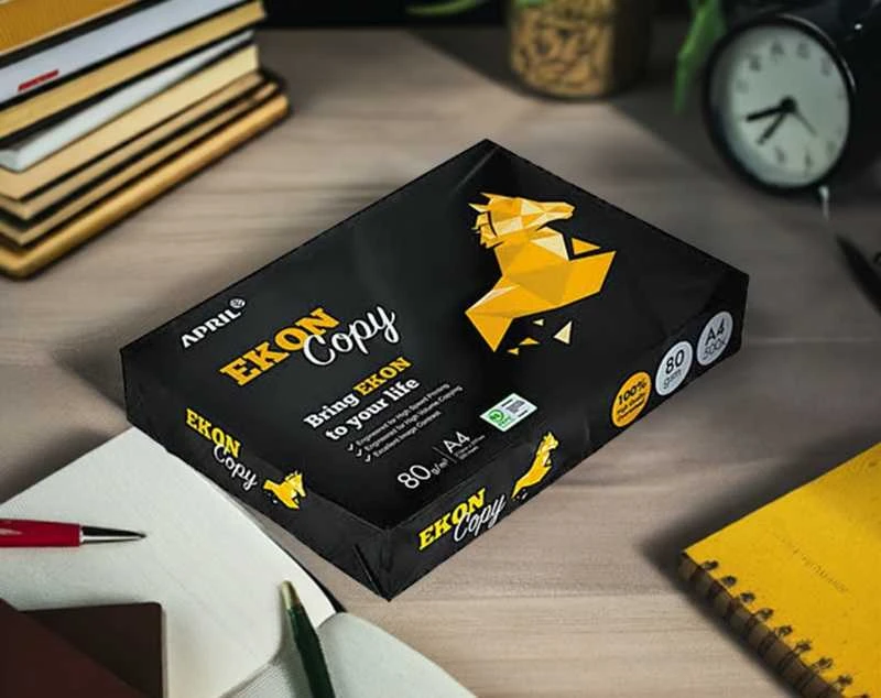 Biuro kopijavimo popierius EKON Copy, A4, 80 gsm, 500 lapų