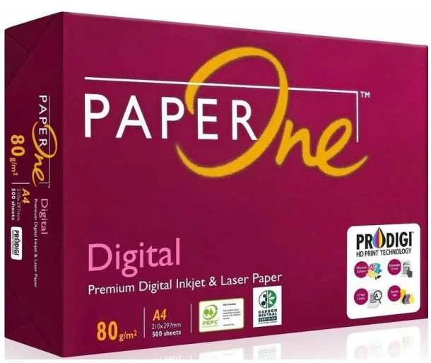 Biuro kopijavimo popierius PAPER ONE Digital, A4, 80 gsm, 500 lapų