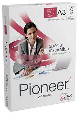 Biuro popierius Pioneer, A3, 80g (500) 0701-065
