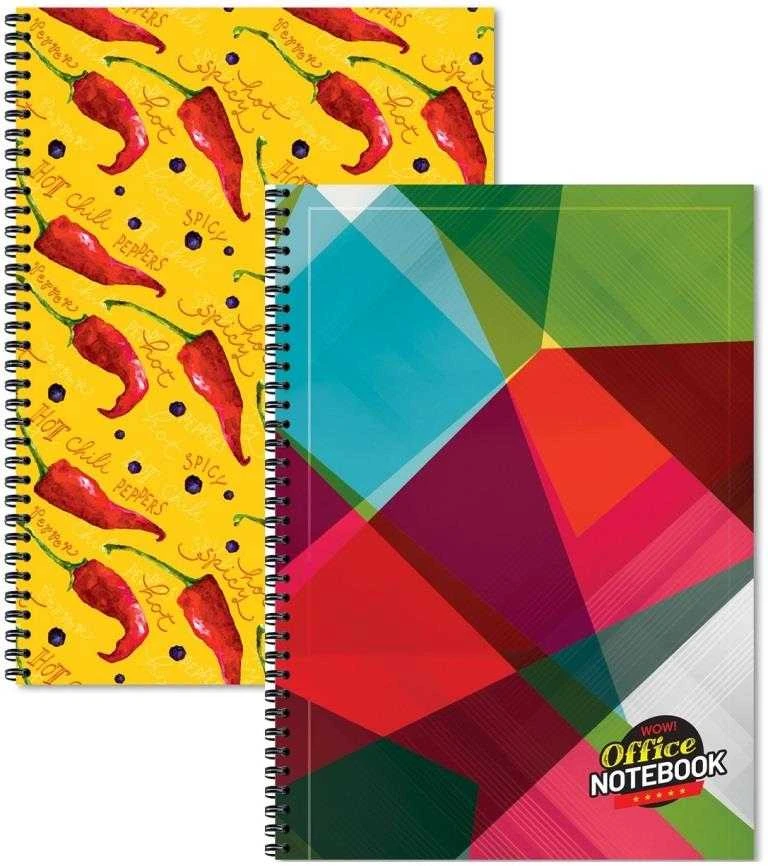 Bloknotas, A4, langeliais, 150 lapų, 70 gsm, su spirale šone