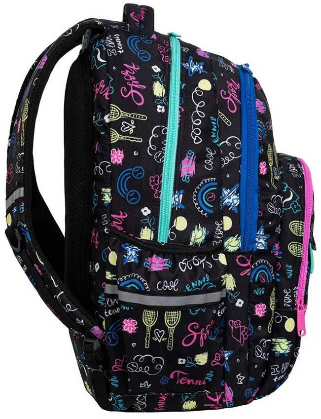 Cool Pack Mokyklinė kuprinė TENNIS STAR, CoolPack, 2-jų skyrių, 24 L