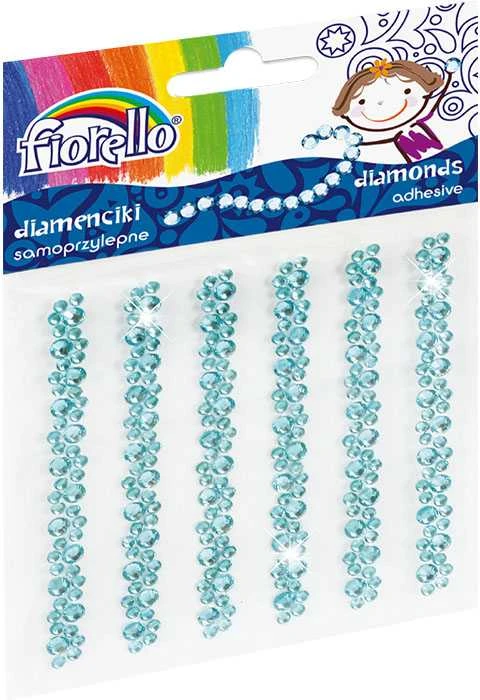 Dekoratyviniai krištoliniai karoliukai GR-DS041, Fiorello, lipnūs