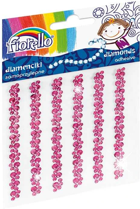 Dekoratyviniai krištoliniai karoliukai GR-DS05, Fiorello, lipnūs