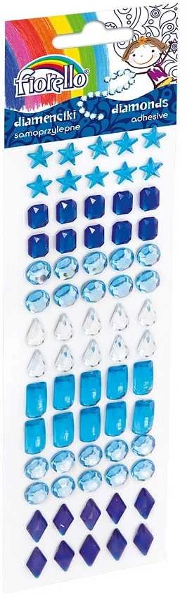 Dekoratyviniai krištoliniai karoliukai GR-DS085, Fiorello, lipnūs, įvairių sp.