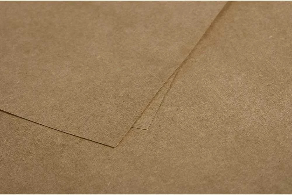 Dekoratyvinis kraft popieriaus vokas POLLEN, Clairefontaine, C6 (114x162mm), 120gsm, rudos sp.